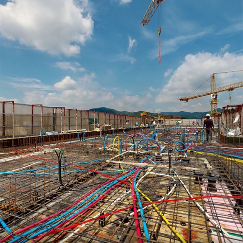 푸르지오 건설현장