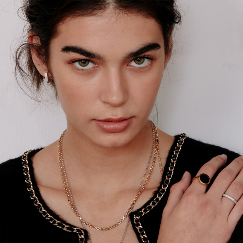 [NCT PICK] ROCA ROUND ONYX RING