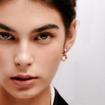 ROCA DONUT HOOP EARRINGS