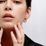 ROCA DONUT HOOP EARRINGS