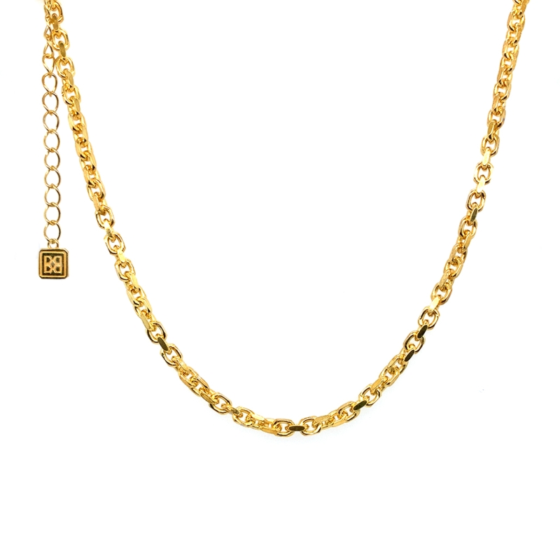 LA LIGNE ANKER CHAIN SOLID NECKLACE