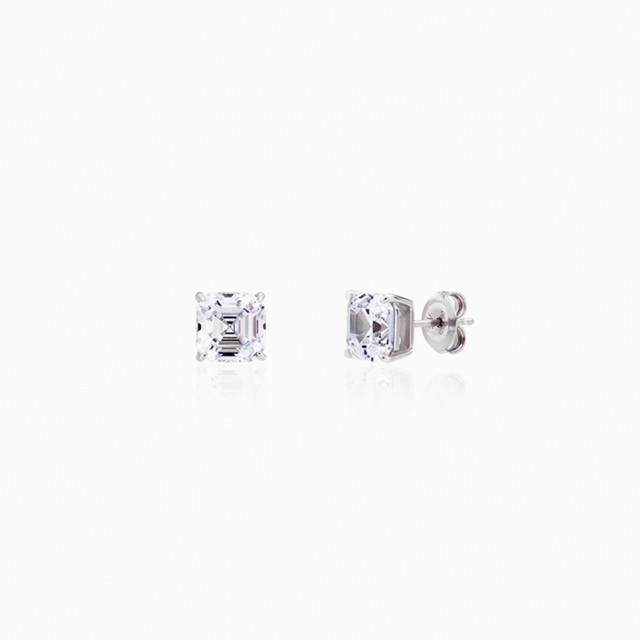 BB ASSCHER EARRINGS