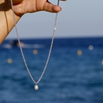 PEARL BB DROP NECKLACE