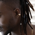 TIME SCREW COGWHEEL EAR CUFF