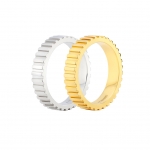 TIME COGWHEEL WIDE RING