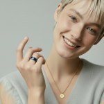 LA LIGNE NAVY CERAMIC BAND