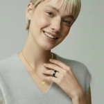 LA LIGNE NAVY CERAMIC BAND