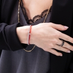 BB CHOCOLATE TENNIS BRACELET