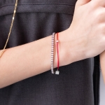 BB CHOCOLATE TENNIS BRACELET