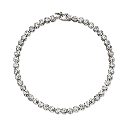 BB BEZEL TENNIS BRACELET 2.5
