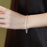 BB BEZEL TENNIS BRACELET 2.5