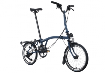 브롬톤 C 라인 익스플로어&랙 - Mid (12단, 오션 블루)