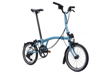 2026 브롬톤 C 라인 익스플로어&랙 - Mid (12단, 클라우드 메탈릭)