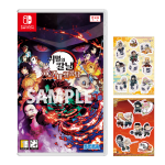 닌텐도 스위치 귀멸의 칼날 히노카미 혈풍담 한글판+스티커 2종