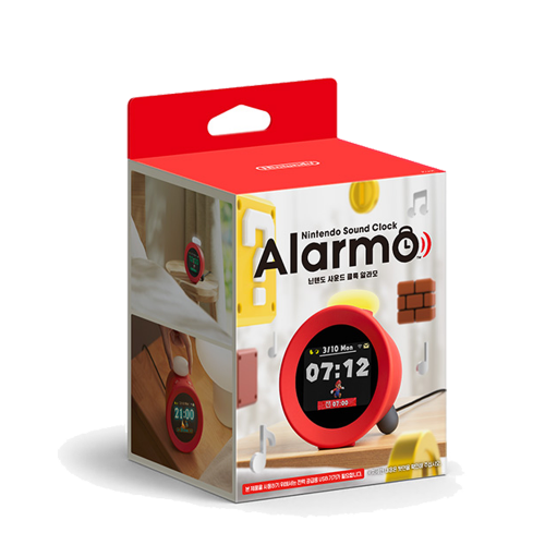 닌텐도 시계 사운드 클록 알라모 Alarmo