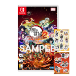 닌텐도 스위치 귀멸의 칼날 히노카미 혈풍담2+스티커 2종