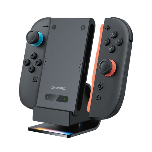 닌텐도 스위치 2 조이콘 LED 충전그립&스탠드-슬림핏