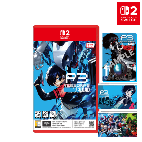닌텐도 스위치2 페르소나3 리로드 한글판 (특전 뮤직 키홀더+슬라이드 파우치)