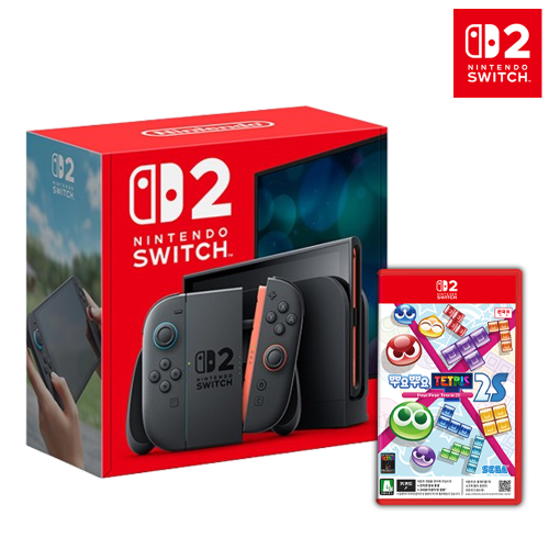 닌텐도 스위치2 본체+스위치2 뿌요뿌요 테트리스 2S