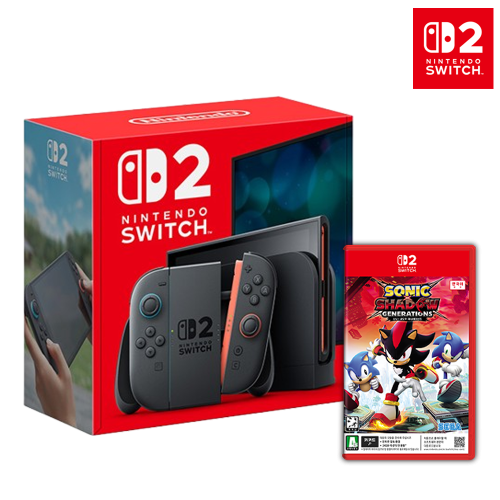 닌텐도 스위치2 본체+스위치2 소닉 섀도우 제너레이션즈