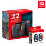 닌텐도 스위치2 본체+조이콘 2 핸들 2개 세트