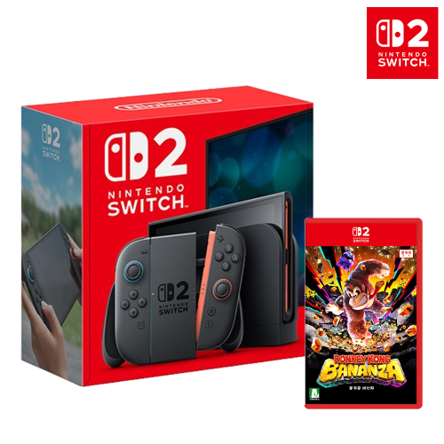 닌텐도 스위치2 본체+스위치2 동키콩 바난자