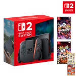 닌텐도 스위치2 본체+스위치 귀멸의 칼날 히노카미 혈풍담1 + 혈풍담2 세트 [스티커 2종 증정]