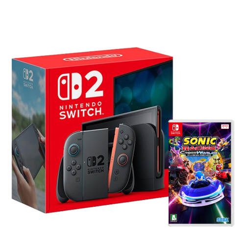 닌텐도 스위치2 본체+스위치 소닉 레이싱 크로스월드 [소닉 A4클리어파일 / 소닉 섀도우 말랑키링 증정]