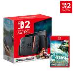닌텐도 스위치2 마리오 카트 월드 세트+스위치2 젤다의 전설 티어스 오브 더 킹덤 2 에디션
