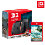 닌텐도 스위치2 마리오 카트 월드 세트+스위치2 젤다의 전설 티어스 오브 더 킹덤 2 에디션