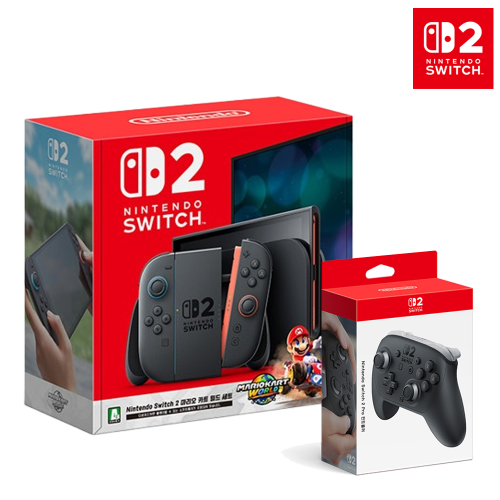 닌텐도 스위치2 마리오 카트 월드 세트+스위치2 프로컨트롤러 [정품]