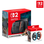 닌텐도 스위치2 마리오 카트 월드 세트+조이콘 2 핸들 2개 세트 [정품]