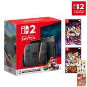닌텐도 스위치2 마리오 카트 월드 세트+스위치 귀멸의 칼날 히노카미 혈풍담1 + 혈풍담2 [스티커 2종 증정]