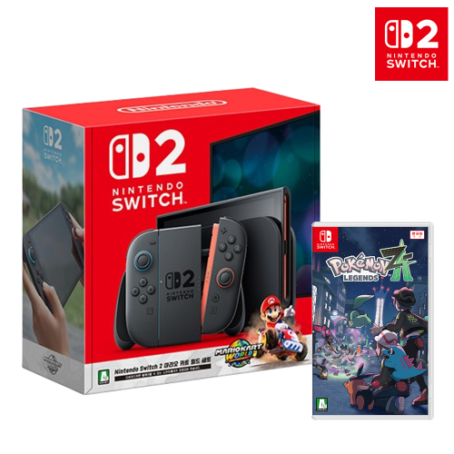 닌텐도 스위치2 마리오 카트 월드 세트+스위치 포켓몬스터 레전드 제트에이