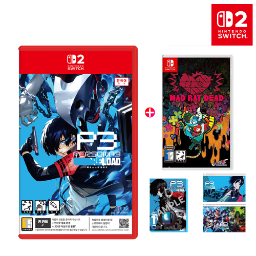 닌텐도 스위치 2 페르소나3 리로드+스위치 매드 래트 데드 세트 [특전 2종 증정]