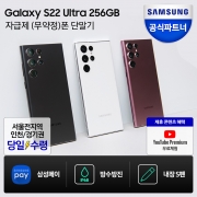 삼성전자 갤럭시 S22 울트라 256GB 자급제폰 공기계 SM-S908N