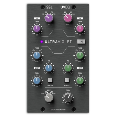 Solid State Logic 500-Series Ultraviolet Stereo EQ