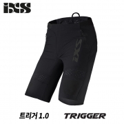 iXS 트리거 1.0 다운힐/엔듀로 레이싱 반바지 -블랙