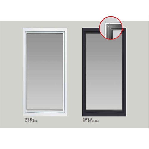 마젤란 플러스 / 고정창(FIX) - 폭 140mm 열관류율 1등급 창