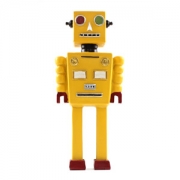 빈티지 소품 마블 로봇 노랑 스튜디오 소품 인테리어 엘로우 Vintage Robot Yellow
