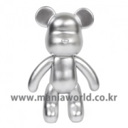 정품 베어 브릭스 실버베어 BEARBRICK SilverBear 포포베
