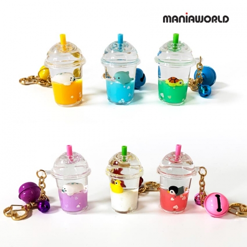 젤리 애니멀 콜드컵 6color 키체인, 키링, 열쇠고리