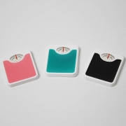 체중계 3color(핑크, 블루, 블랙) 미니어처 납골당꾸미기 장식 인바디 디지털 저울