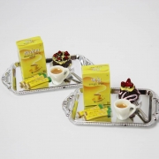 맥심커피와 커피믹스 디저트 세트 미니어처