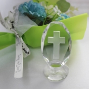 십자가 크리스탈 장식품 소품 납골당 꾸미기 미니어처 유리 탁상용 기독교 카톨릭