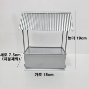 미니어처 철제 포장마차