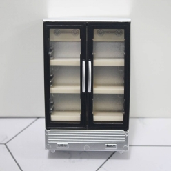 쇼케이스 냉장고 미니어처 꾸미기