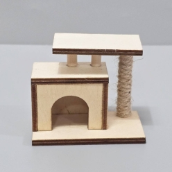 캣타워 미니어처 (소1) 고양이 소품 장식 꾸미기 인테리어용품