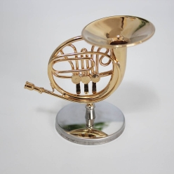 미니어처 호른 악기 소품 장식 납골당꾸미기 봉안당 추모관 취미 직업 인테리어 장식품