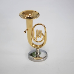 미니어처 튜바 악기 소품 장식 납골당꾸미기 봉안당 추모관 취미 직업 인테리어 장식품